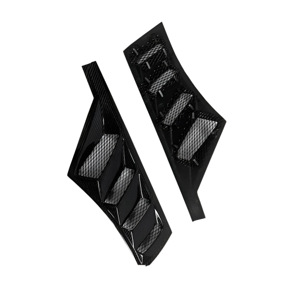 AP Style Carbon Front Fender Vents Ducts Cut (Add on) - BMW G87 M2