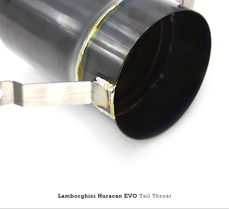 Titanium Exhaust Tips - Lamborghini Huracan EVO