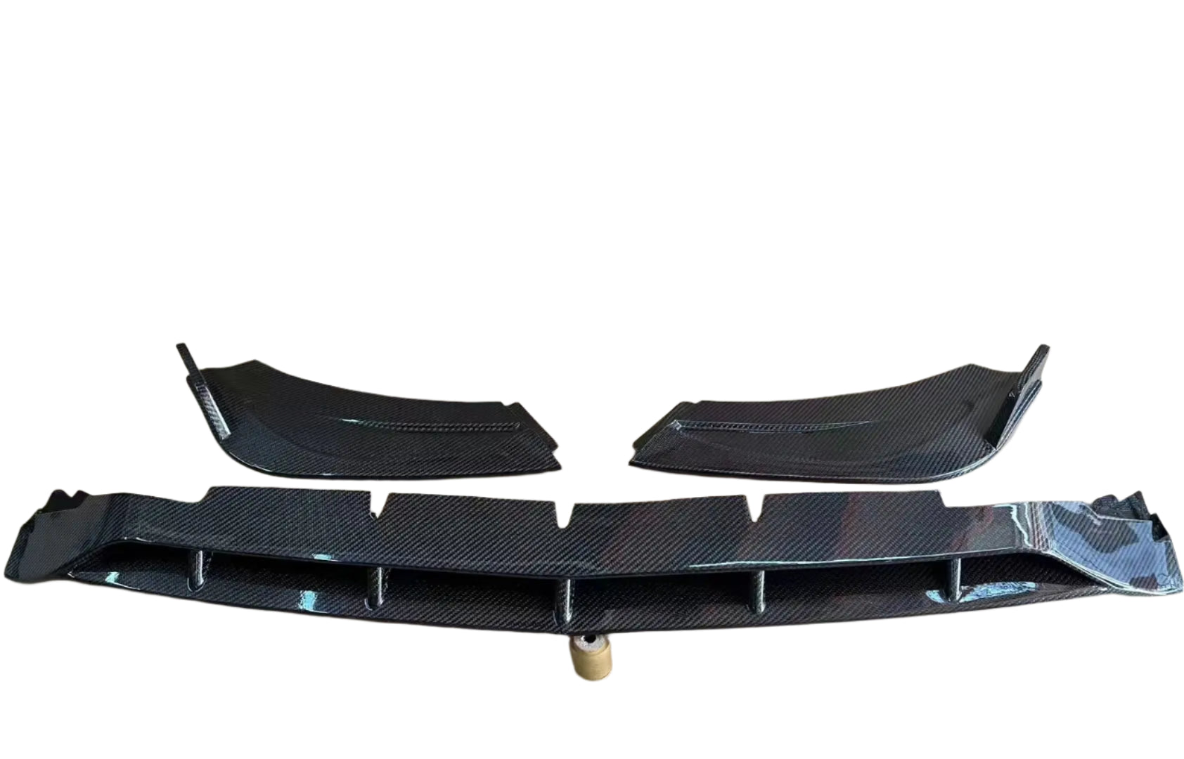 Carbon Fiber BRB Front Splitter Lip -  Mercedes Benz C Class W206 C63