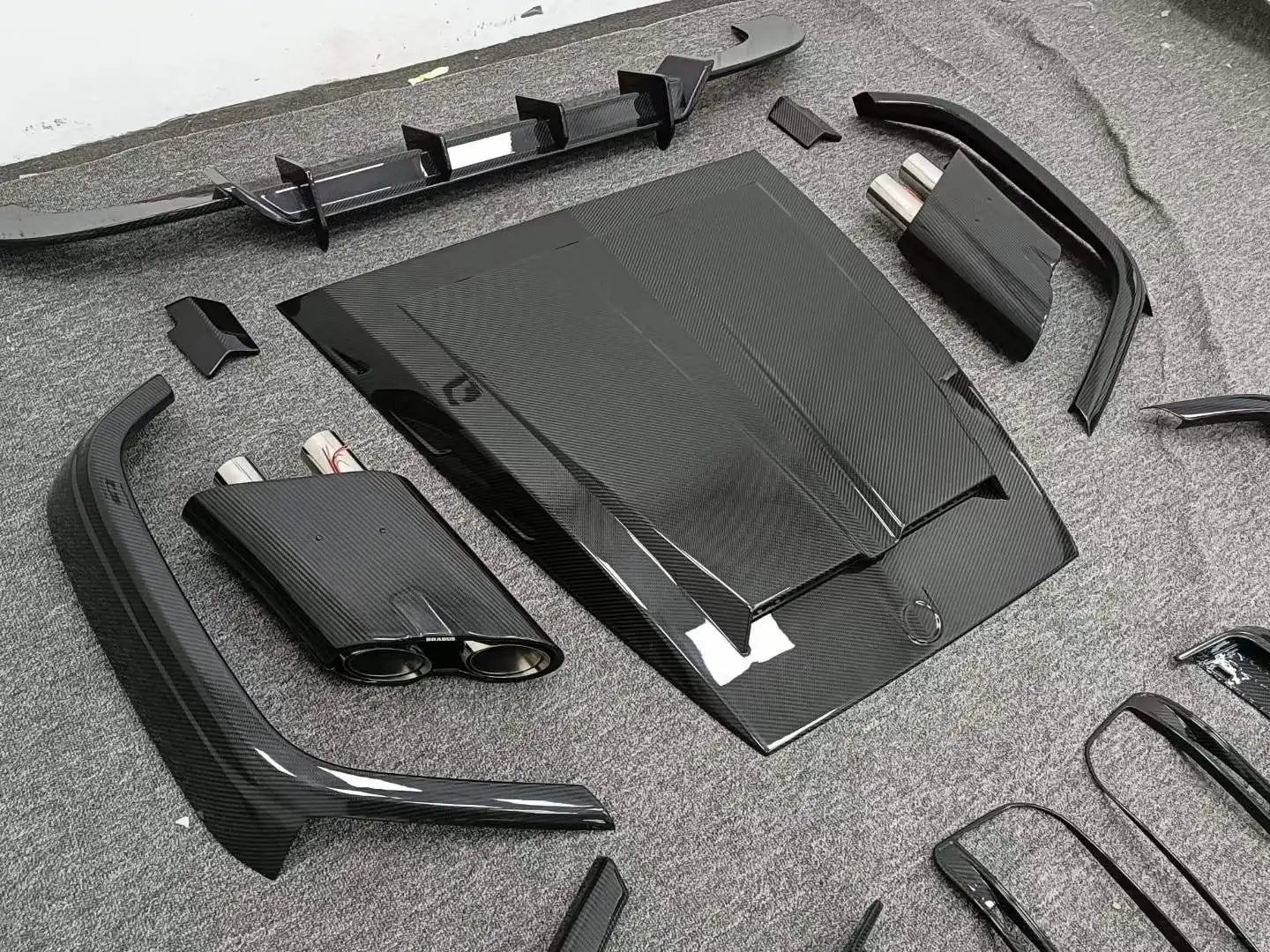 Carbon Fiber B Style G900 Rocket Aerodynamic Body Kit - Mercedes-Benz G-CLASS W464