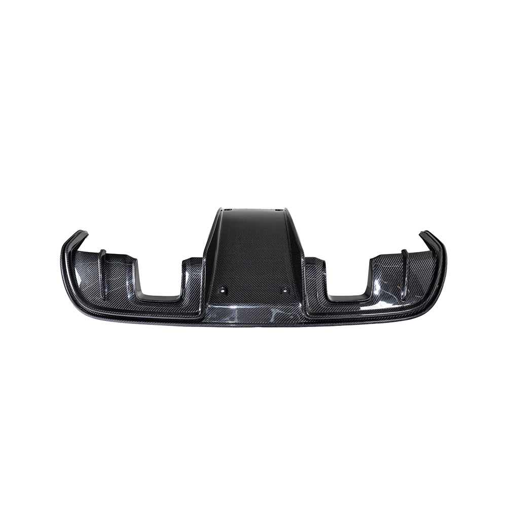 Prepreg dry Carbon Fiber Rear Diffuser - Porsche 718 Boxter Cayman GT4