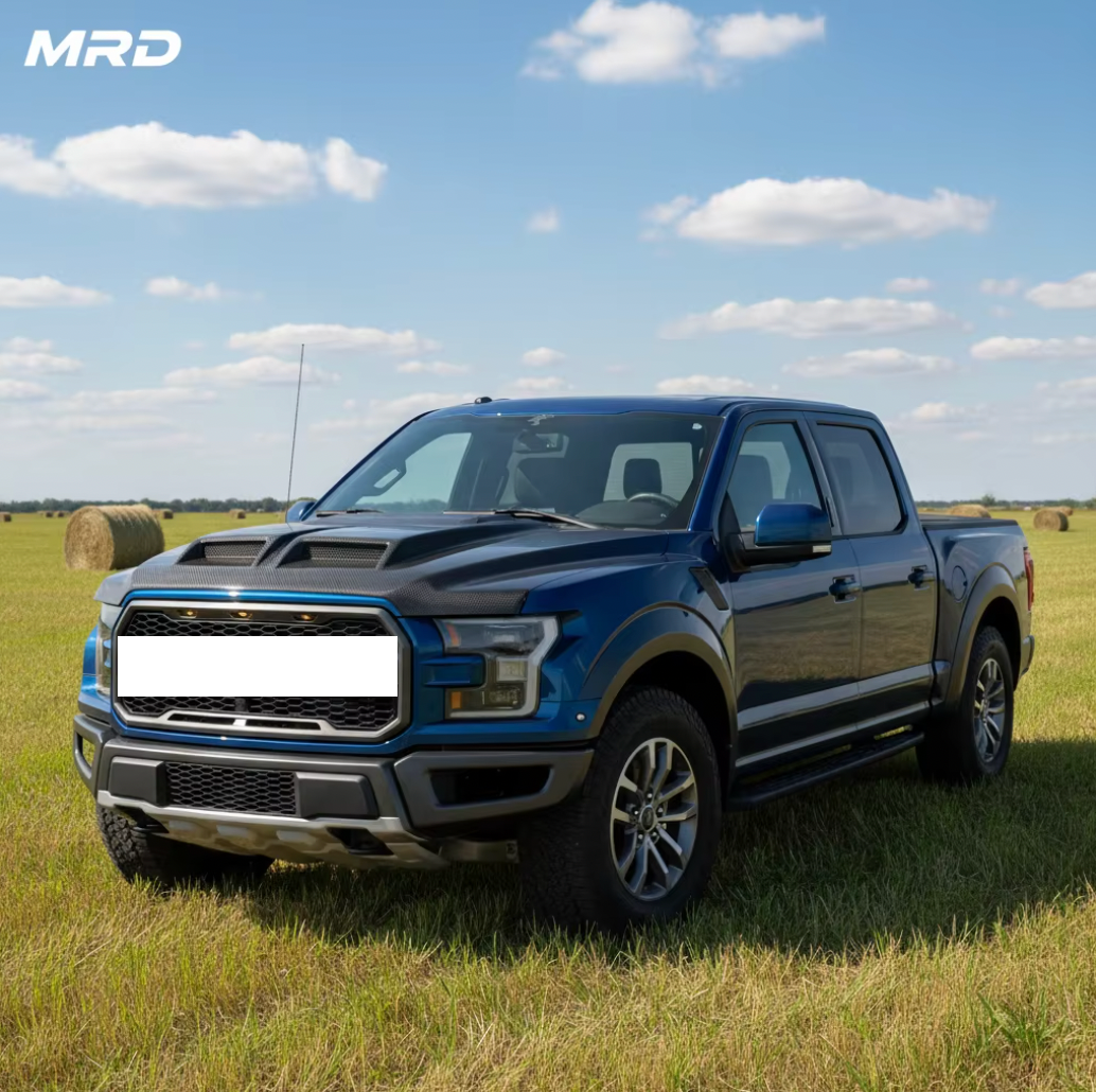 Carbon Fiber Vented Hood - Ford Raptor F150 2015-2019
