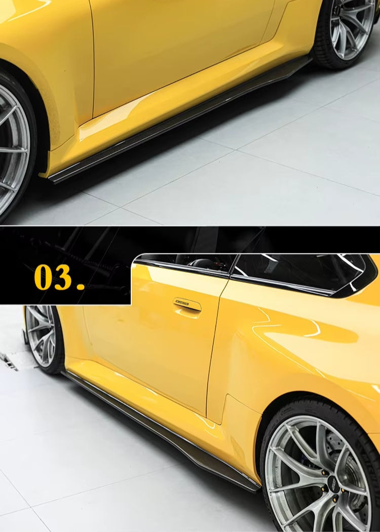 Carbon Fiber TR Side Skirts -  BMW M2 G87