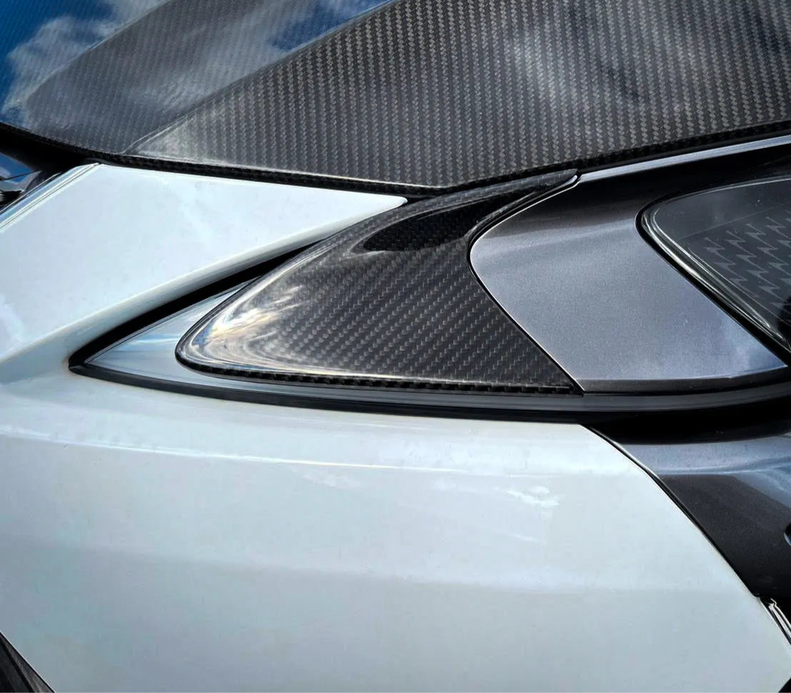 Carbon Head Light Inner Panel Trim - Lexus LC500
