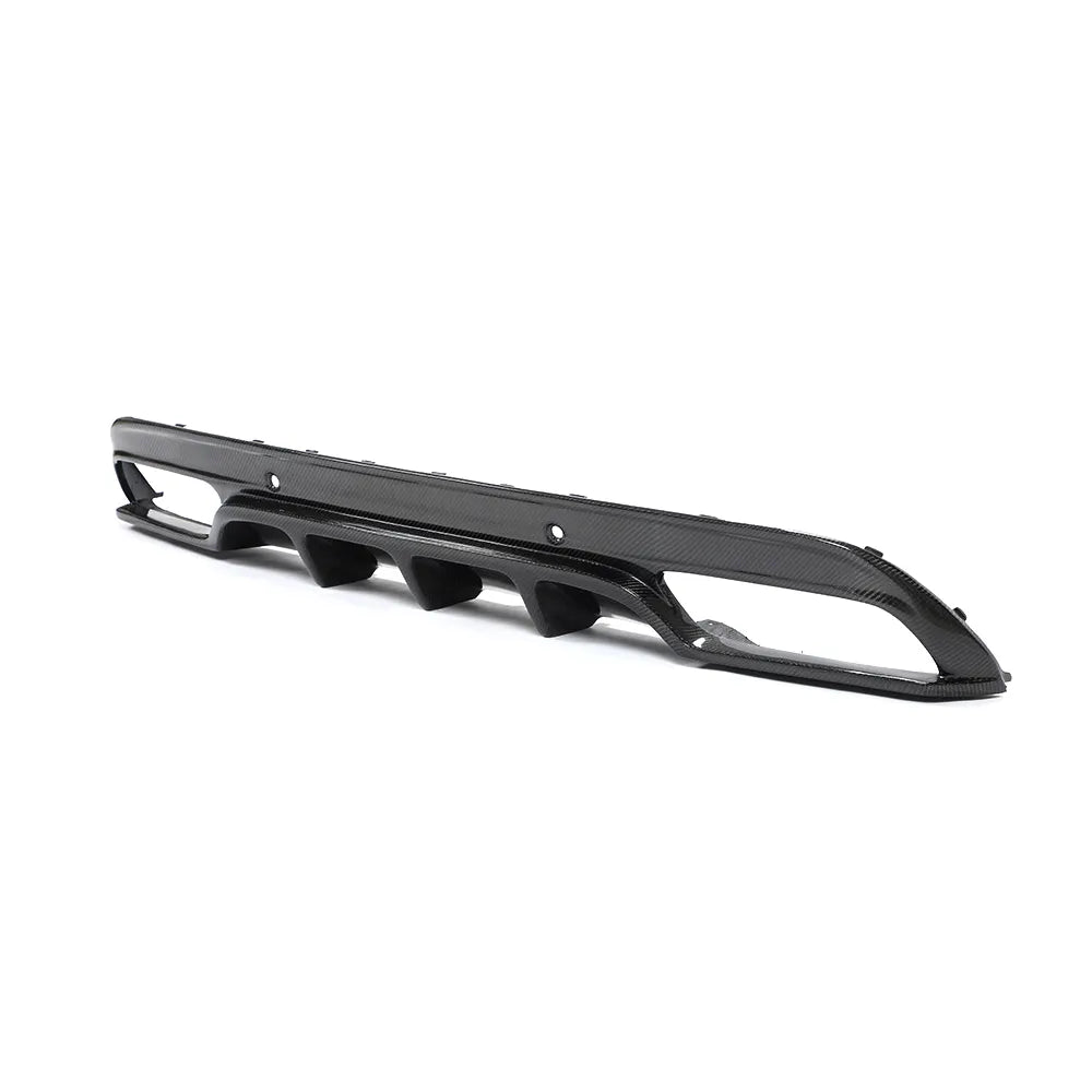 Carbon Fiber Rear Bumper Diffuser - Mercedes Benz W205 C250 Sport C43 C63 AMG 2015 - 2019