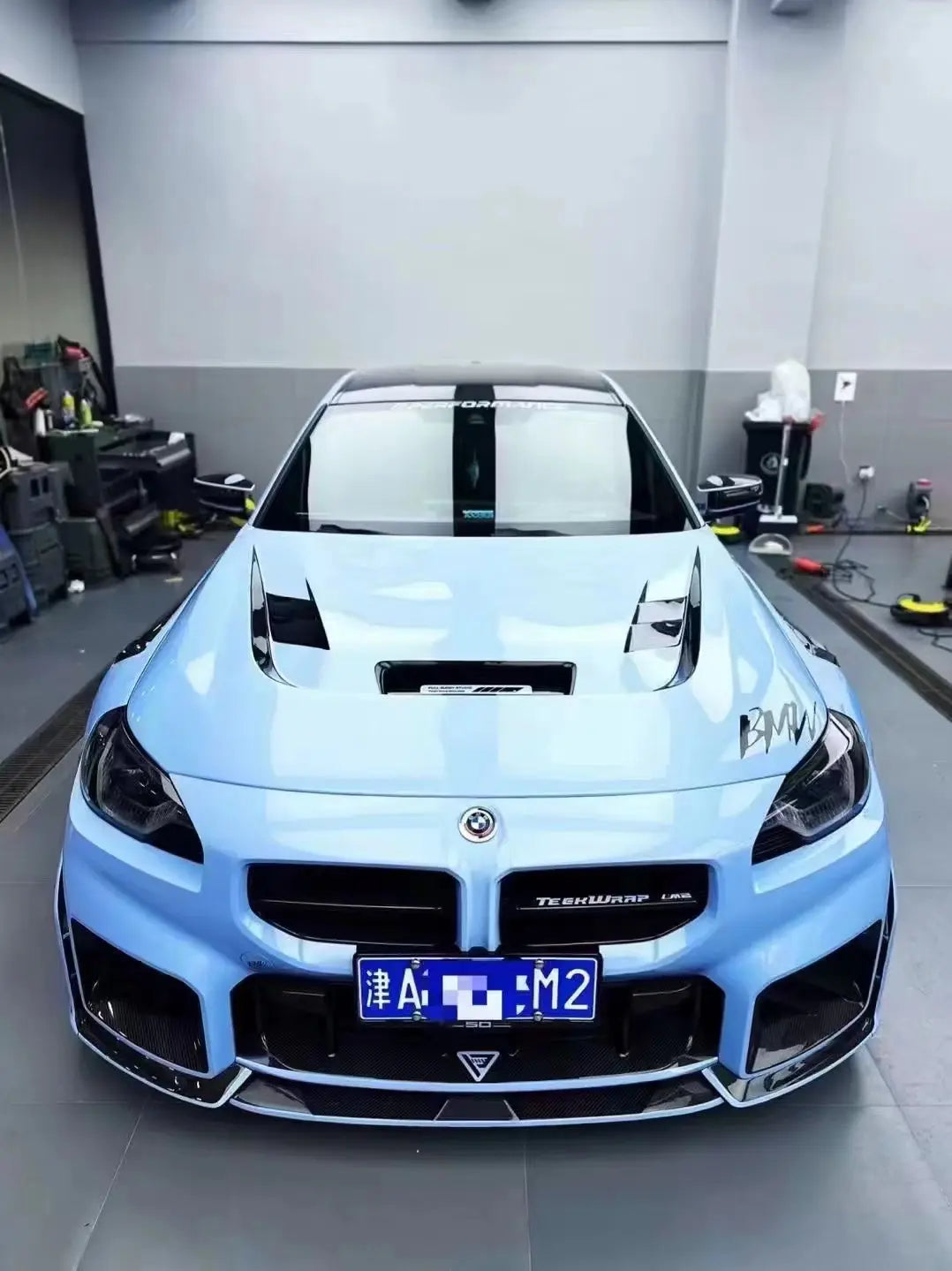 Carbon Fiber Vented Hood V2 - BMW G87 M2 / G42 2 Series