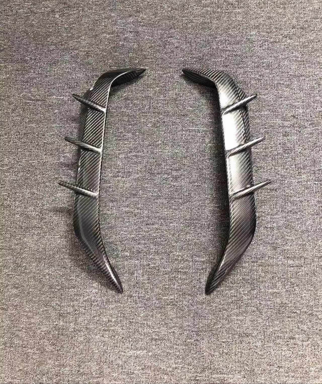 Carbon Fiber LD Style Side Fender & Rear Bumper Trim & Trunk Lid Trim - BMW F96 X6M
