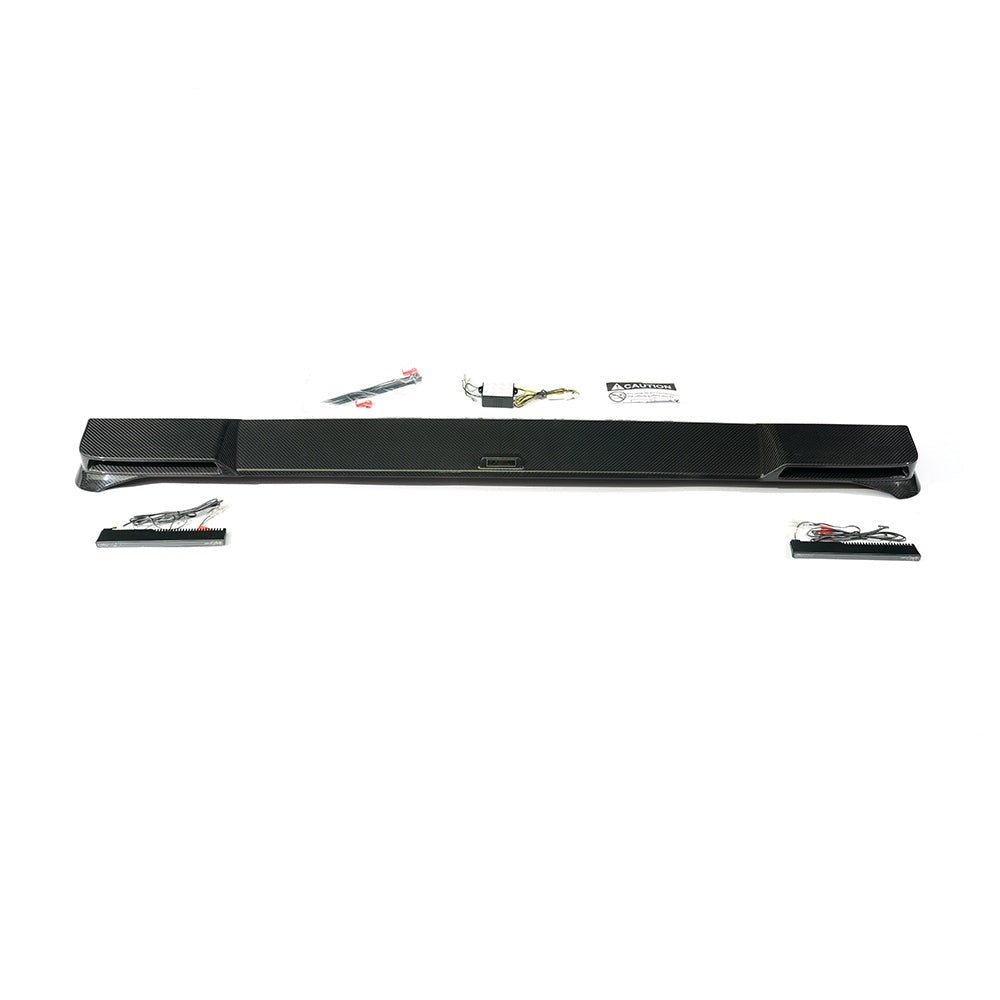 Carbon Fiber Roof Spoiler with Led V1 - 2025+ Mercedes G Class G500 G63 G450d