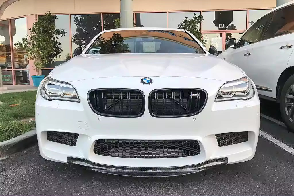 R Style Carbon Fiber Front Lip - BMW F10 M5