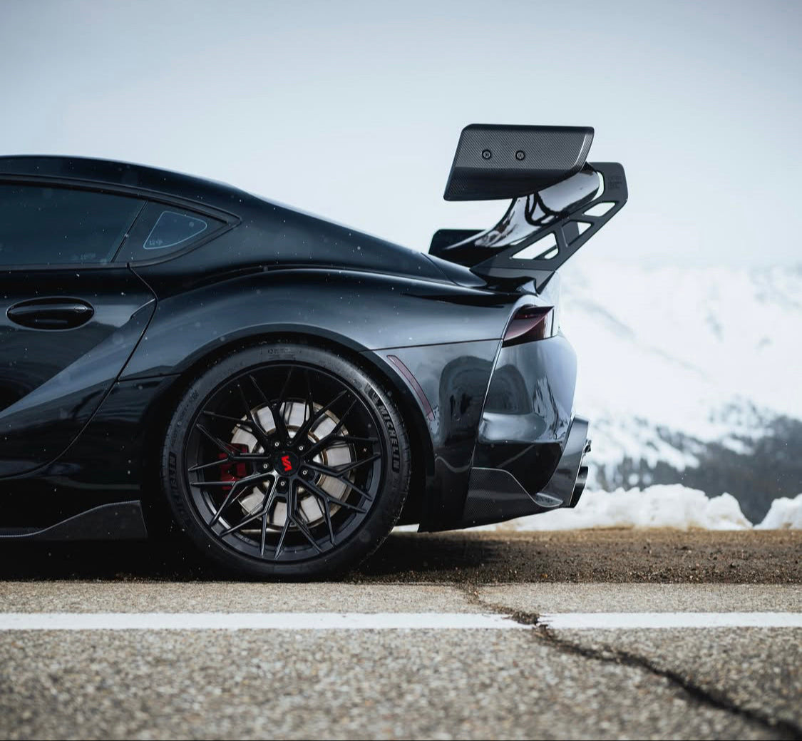 Carbon Fiber AD Style V3 Rear Trunk Wing -  Toyota GR Supra A90 A91 MK5 2021+