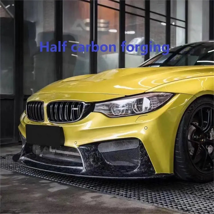 3D Style Full Carbon fiber Front Bumper - BMW F80 & F81 M3 / F82 & F83 M4