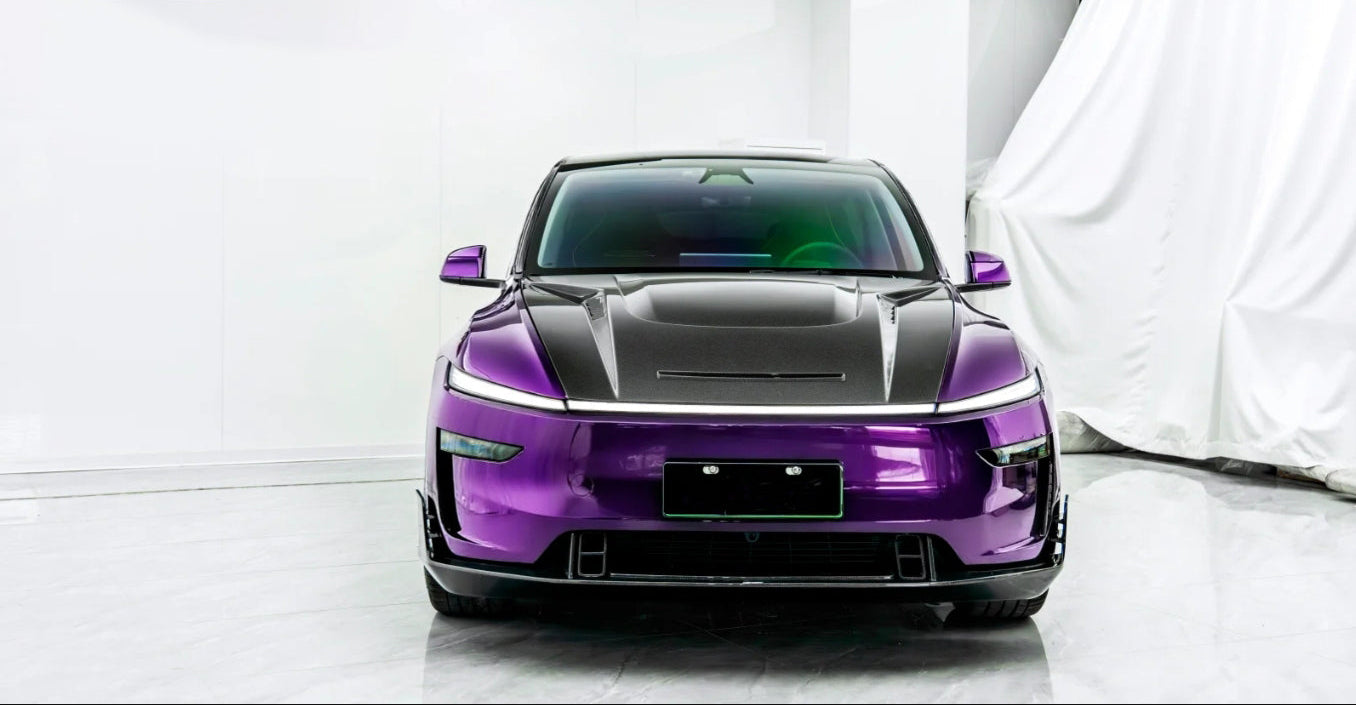 Carbon Fiber Front lip - Tesla Model Y Juniper 2025