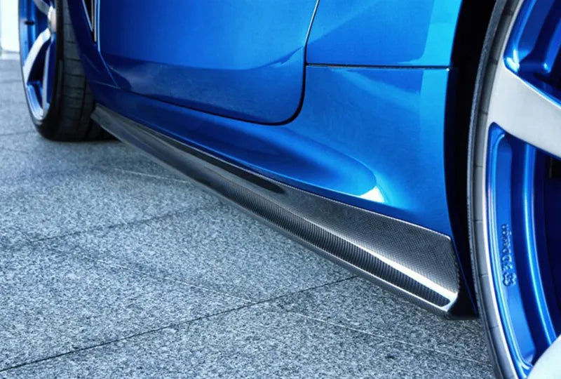 3D Style Carbon Fiber Side Skirts Extensions - BMW 8 SERIES G15 G16 / M8