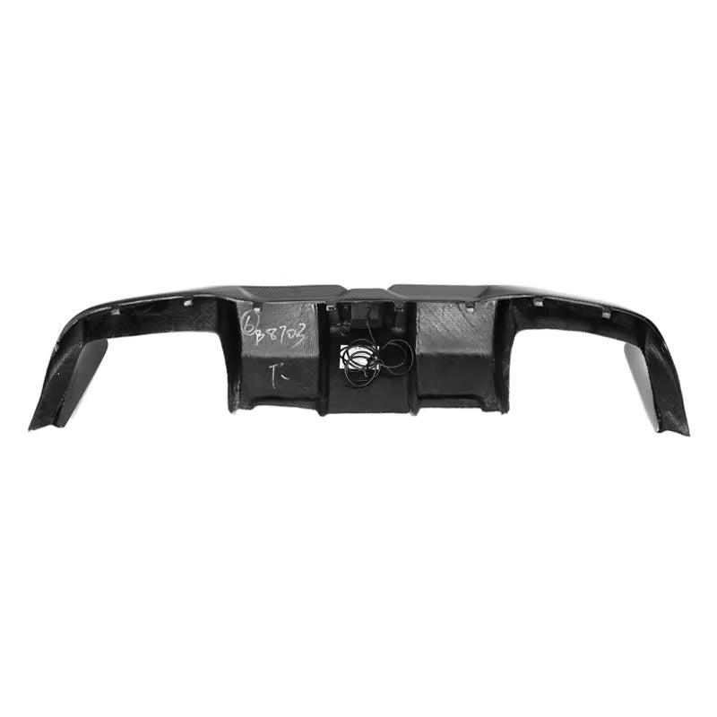 KHF Style Carbon Fiber Rear diffuser w/ Brake Light - BMW F87 M2
