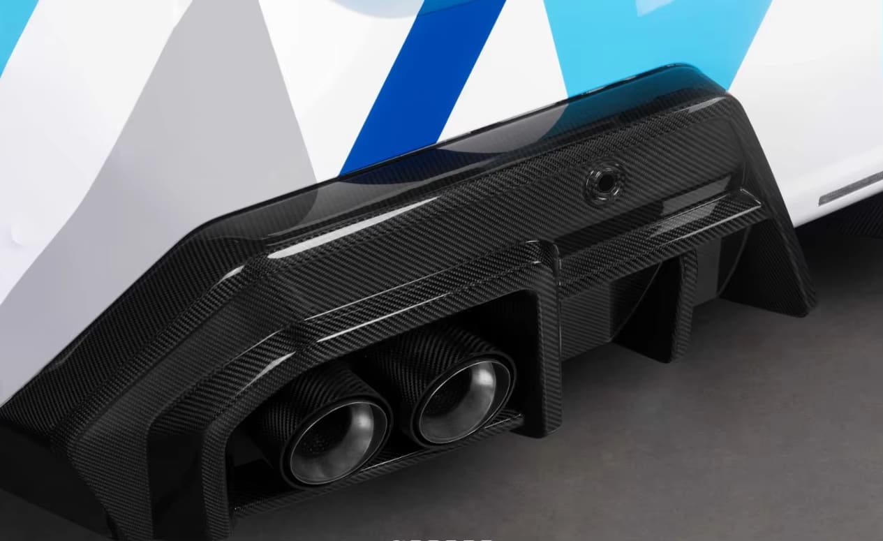 Prepreg Carbon Fiber SQ V1 Rear diffuser - BMW M5 G90 G99 4-Door 2025+