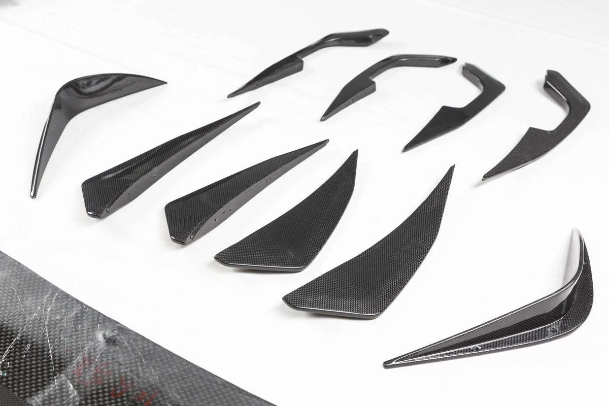 Ferrari SF90 Dry Carbon Fiber RY Style Body aero Kit