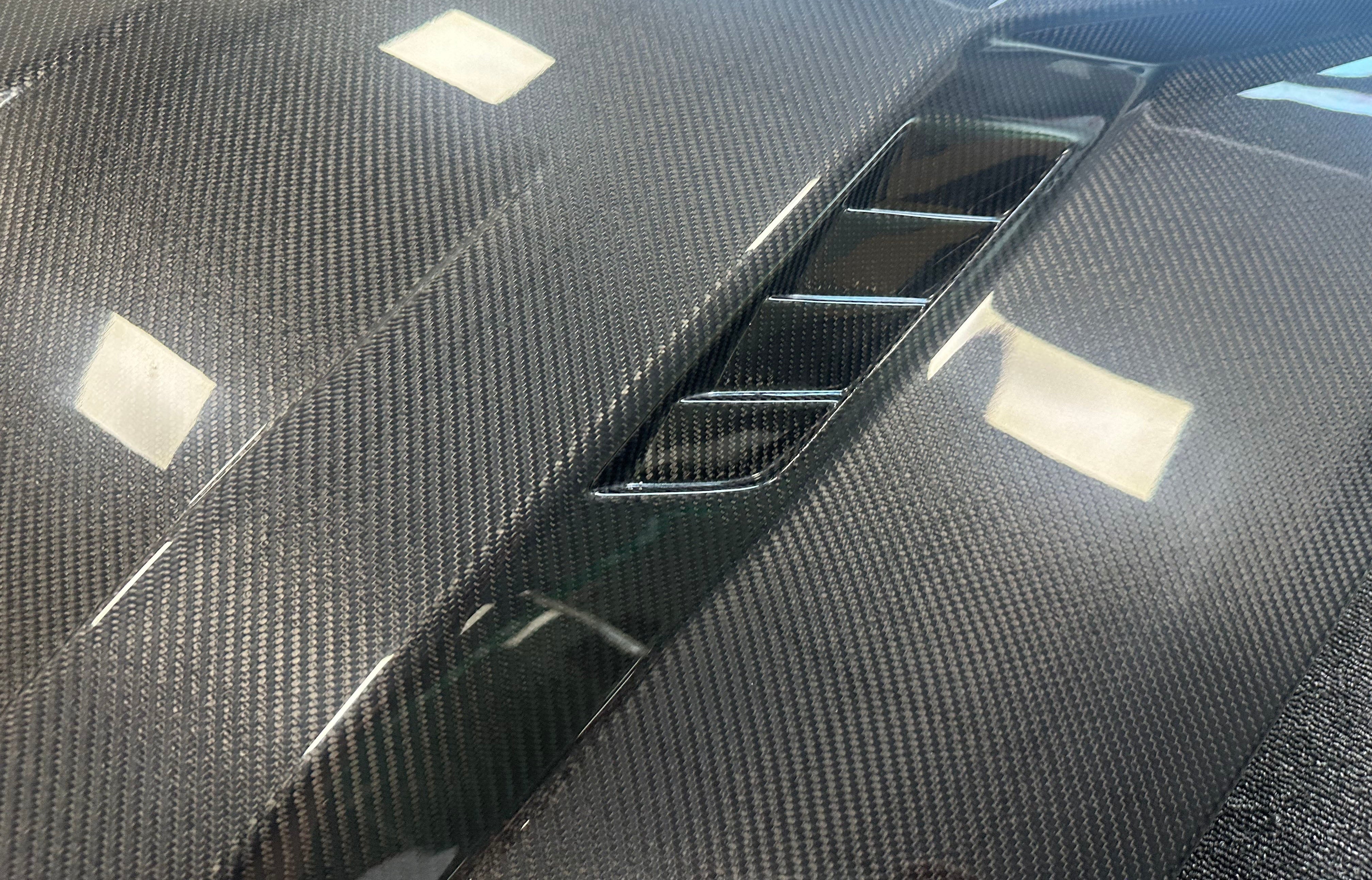 Carbon Fiber Front Bonnet Cover - Tesla Model Y Juniper 2025 2026