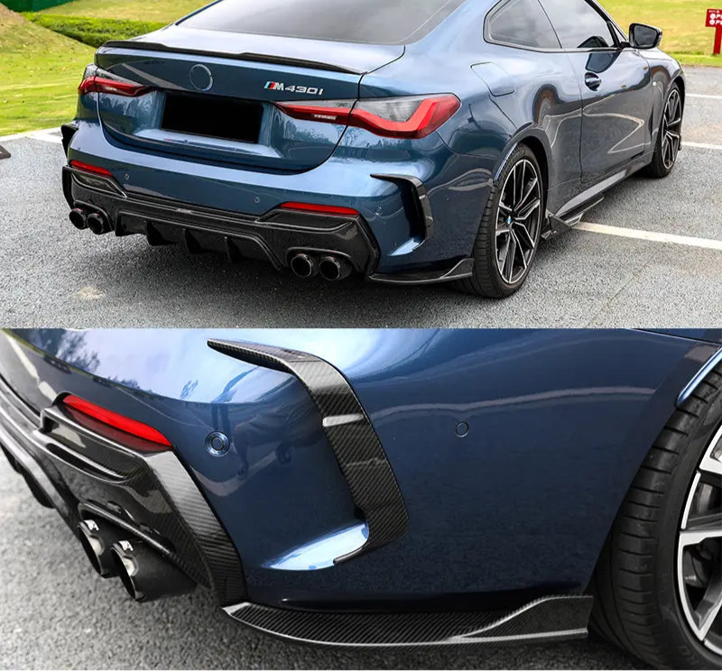 carbon Fiber Sport Rear Diffuser - BMW BMW 4 Series G22 G23 425i M440I Coupe M Sport