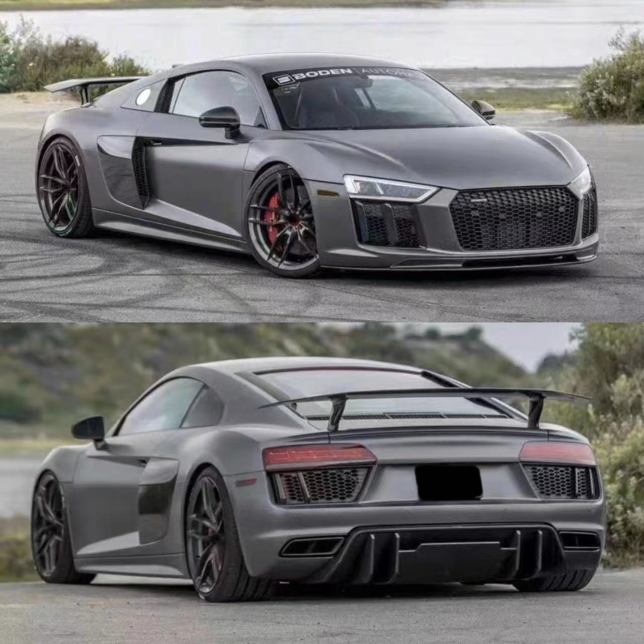 Full Carbon Fiber V-Style R8 Aero Kit - Audi R8 2017-2019