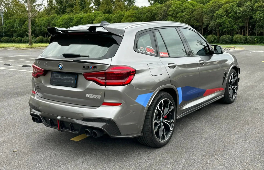Carbon Fiber Rear Roof Spoiler Wing - BMW X3M F97