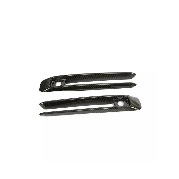 Carbon Fiber Car Front Fog Lamp Frame Panel Trim - Mercedes Benz G Class 2019-2023