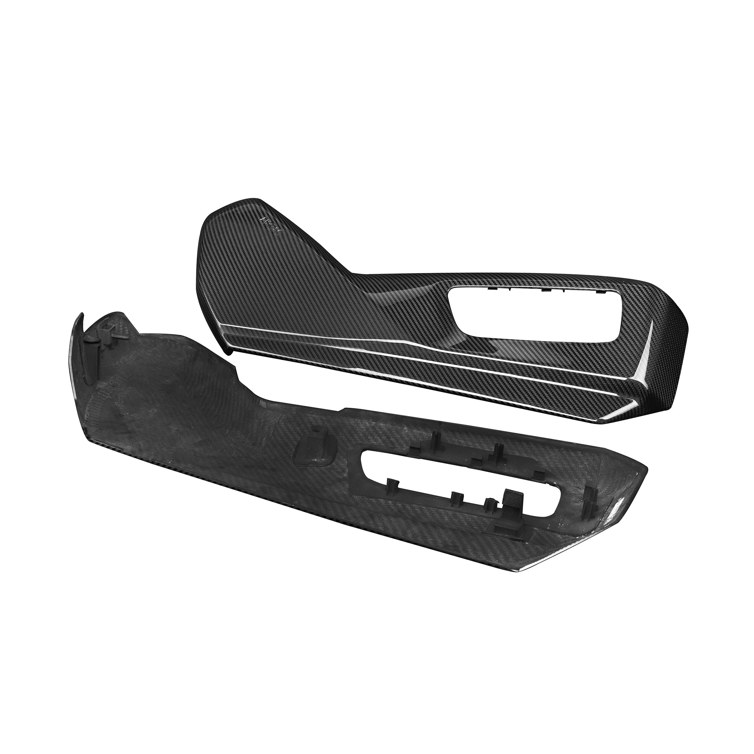 Dry Carbon Fiber INterior Seat Side Trim Panels - BMW M5 G90 G99 4-Door