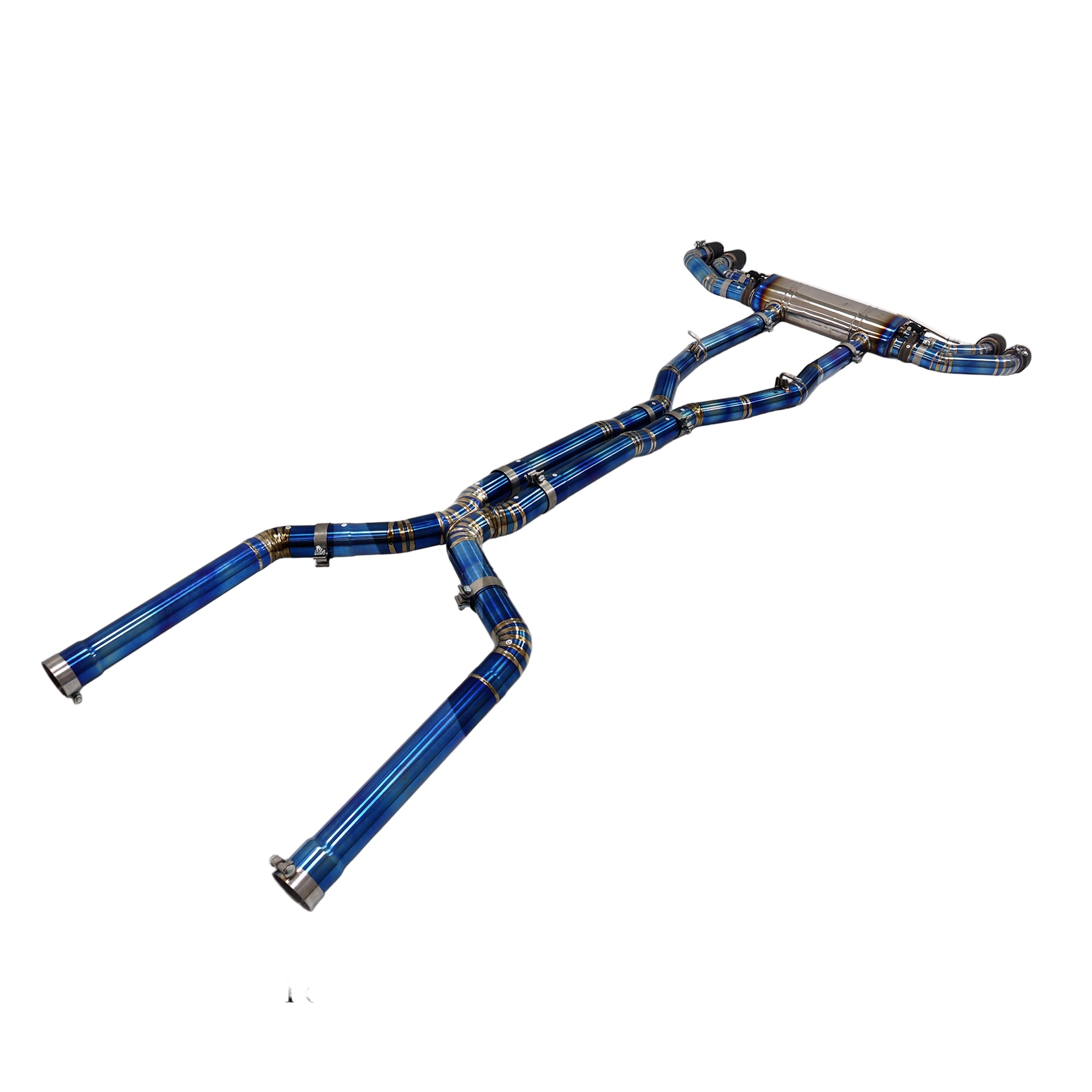 Valved Titanium Performance Exhaust System - BMW X5M / X6M F95 / F96 4.4T
