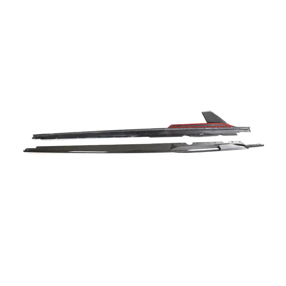 C Style Carbon Fiber Side Skirt Extension - Audi R8 Gen 2 2019-2024