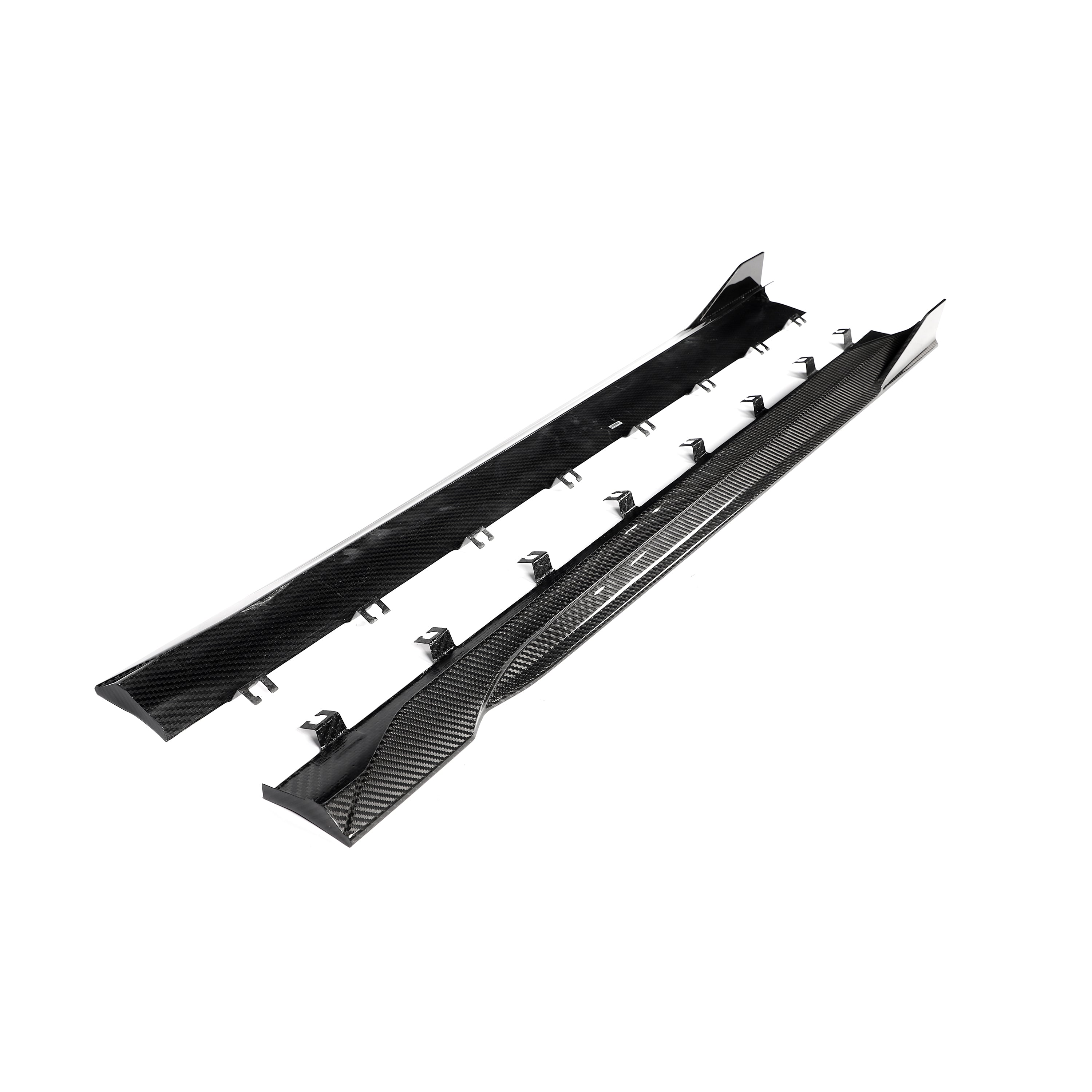 Carbon Fiber Side Skirts  - Ford Mustang S650 EcoBoost GT Coupe 2024-2025