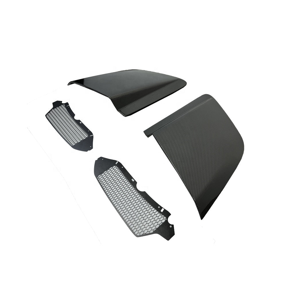 Carbon Fiber GT4 LMS Style  Side Vent Blades - AUDI R8 (4S Gen 2)