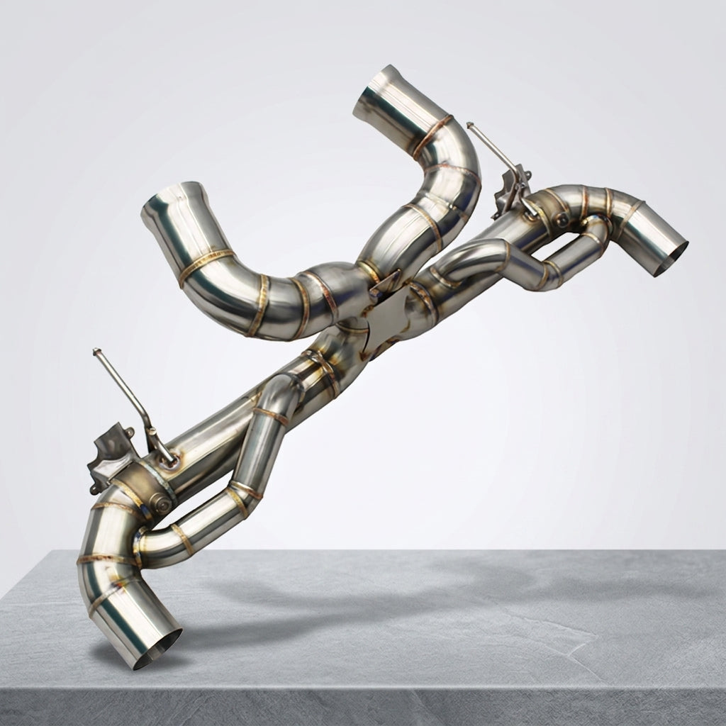 High Performance Titanium/Stainless steel Valvetronic Exhaust Catback System - Mclaren GT