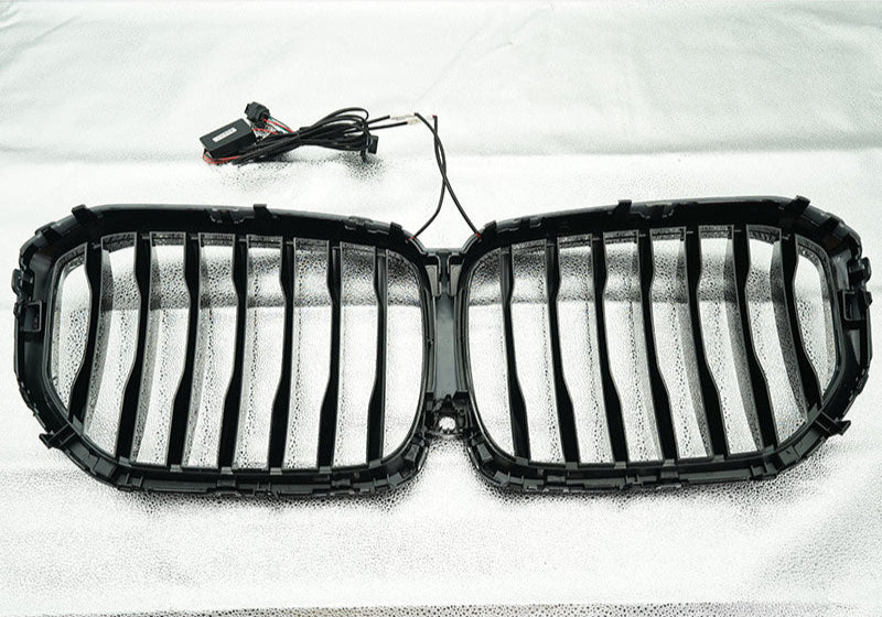 Gloss Back LED Front Grille Replacement - BMW X5 G05 23-25