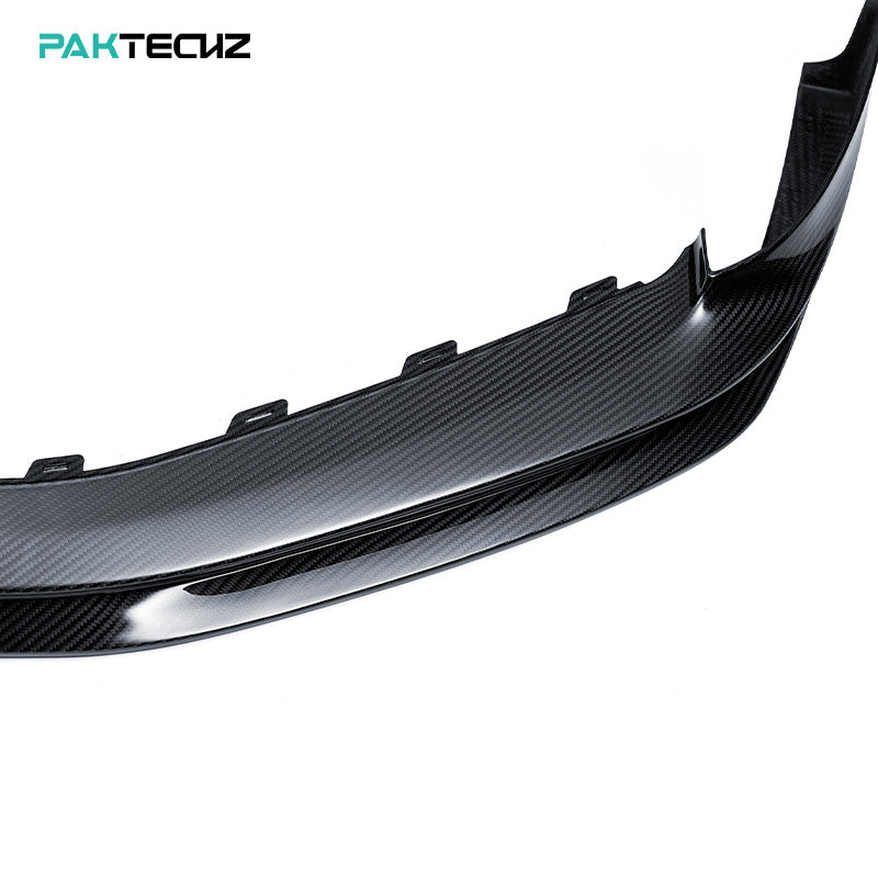Paktechz Pre Preg Dry Carbon Fiber Front Lip - Porsche 911 992.2 Carrera 4 S 4S T