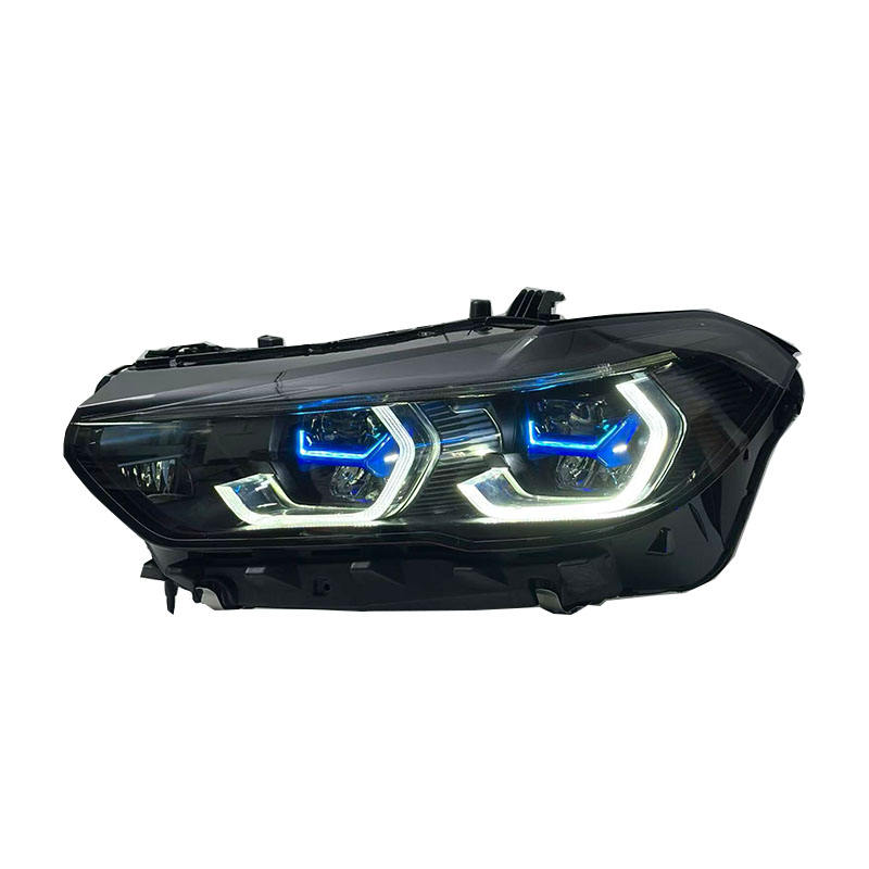 LED Laser Headlight Dual Color yellow/white Upgrade Replacement Set - BMW X5 G05 2019-2022