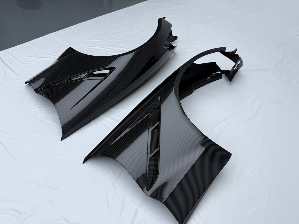 Carbon Fiber Fender Replacement Set - Chevrolet Corvette C7