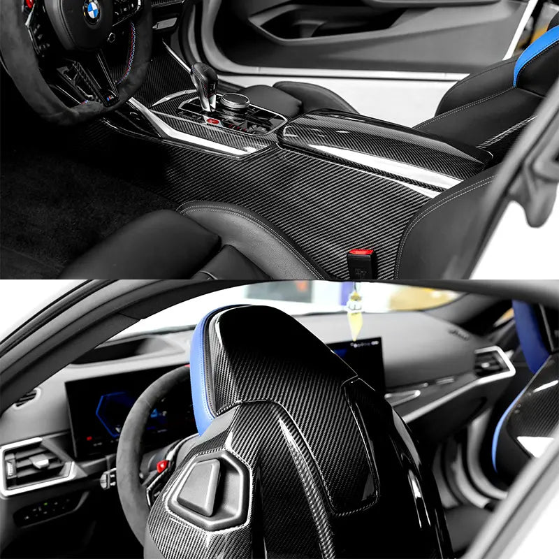 Prepreg Carbon Fiber Full Interior Panel Cover Kit - BMW M2 G87 M3 G80 G81 M4 G82 M440