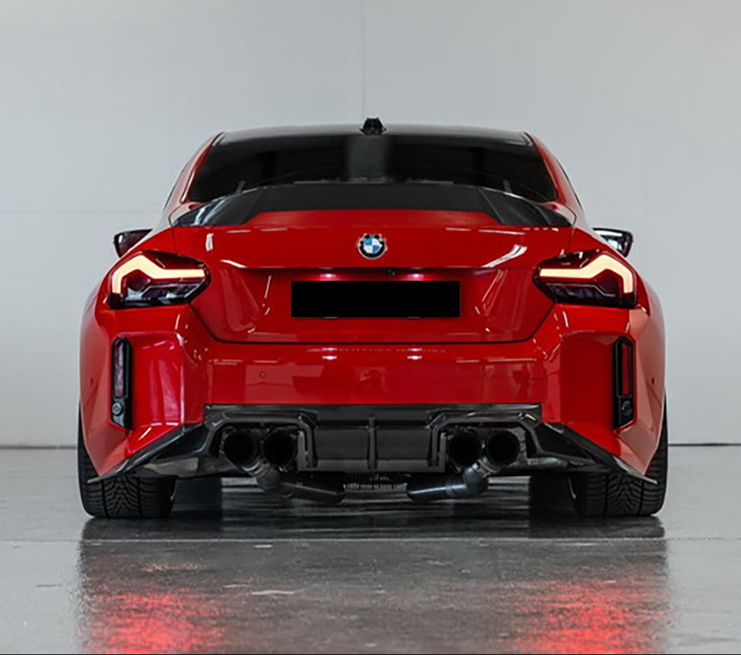 Carbon Fiber CT Style Rear Trunk Spoiler - BMW G87 M2