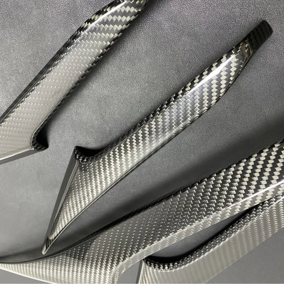 Carbon Fiber Door Handles Interior Cover trims - Lexus IS IS200 IS250 IS300 2013-2018