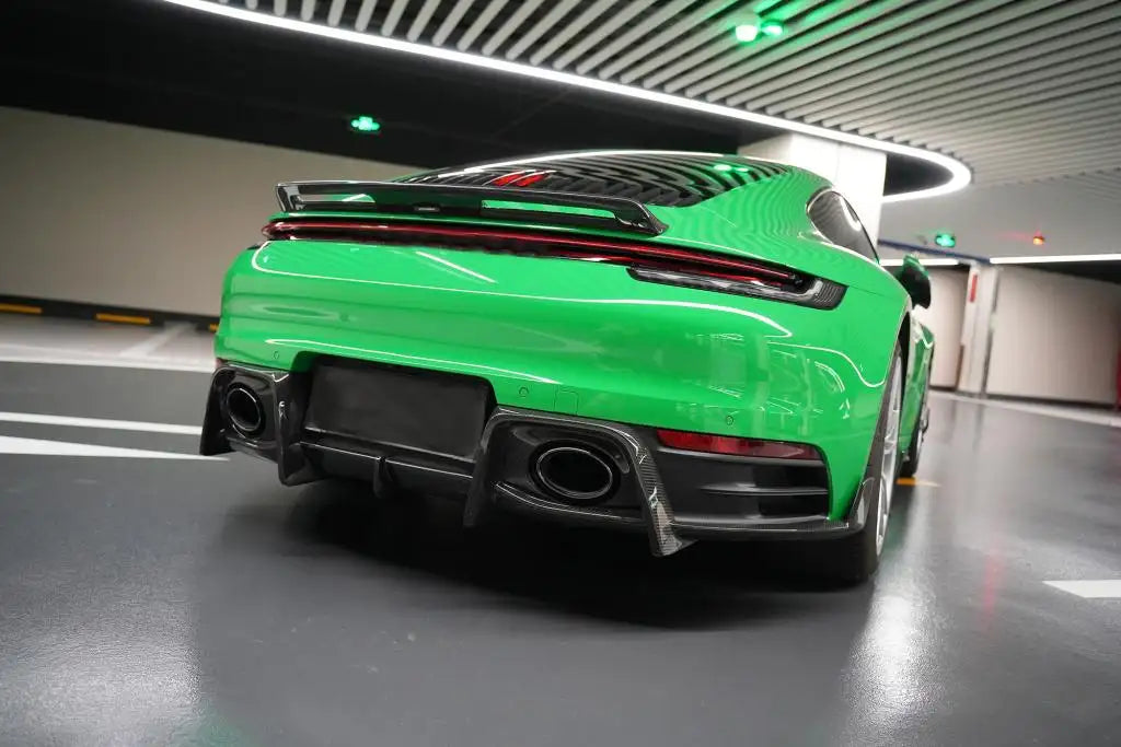 Prepreg Carbon Fiber Vented Rear Trunk Spoiler -  Porsche 911 992 Targa Carrera S/4/4S 2019-2022