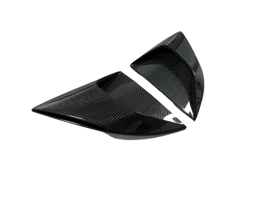 Carbon Fiber Side Window Cover Louver - Toyota Supra A90 A91 Mk5