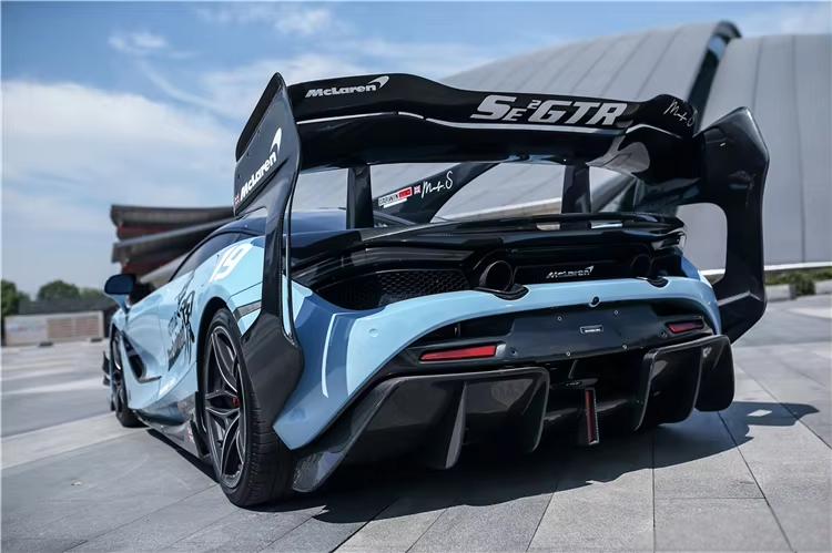 Carbon Fiber Track Rear Spoiler Wing -  Mclaren 720S