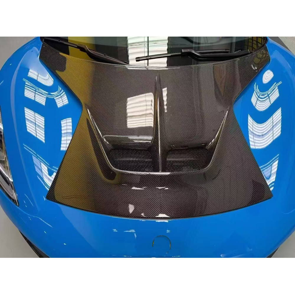 Carbon Fiber V Style Hood Bonnet -  Lotus Emira