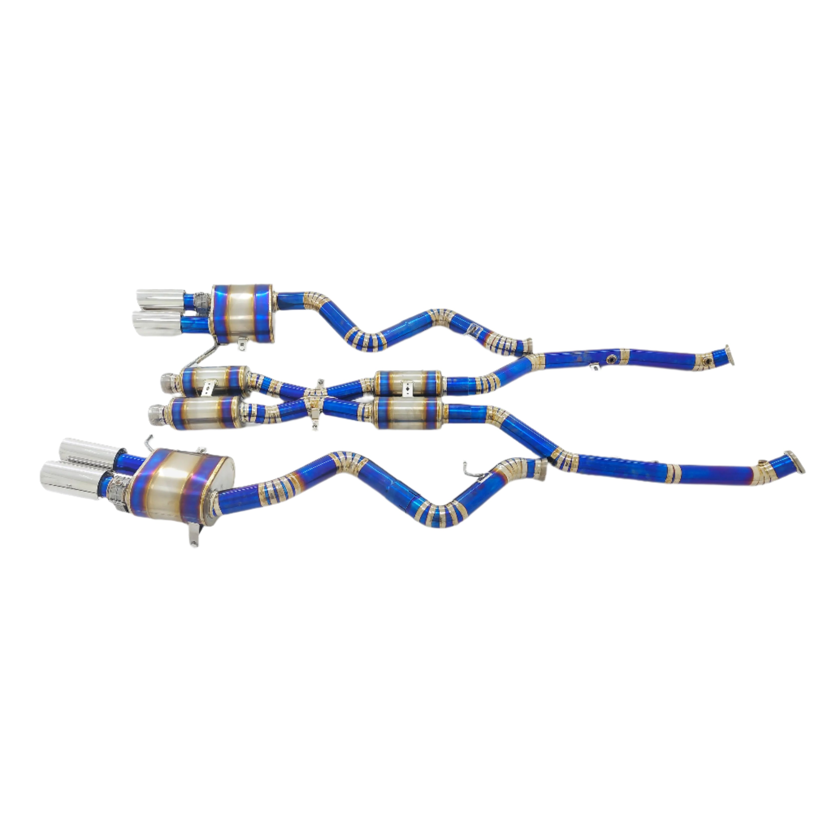 S65 Valved Titanium Exhaust Catback System - BMW M3 E92 4.0L S65 2008-2013