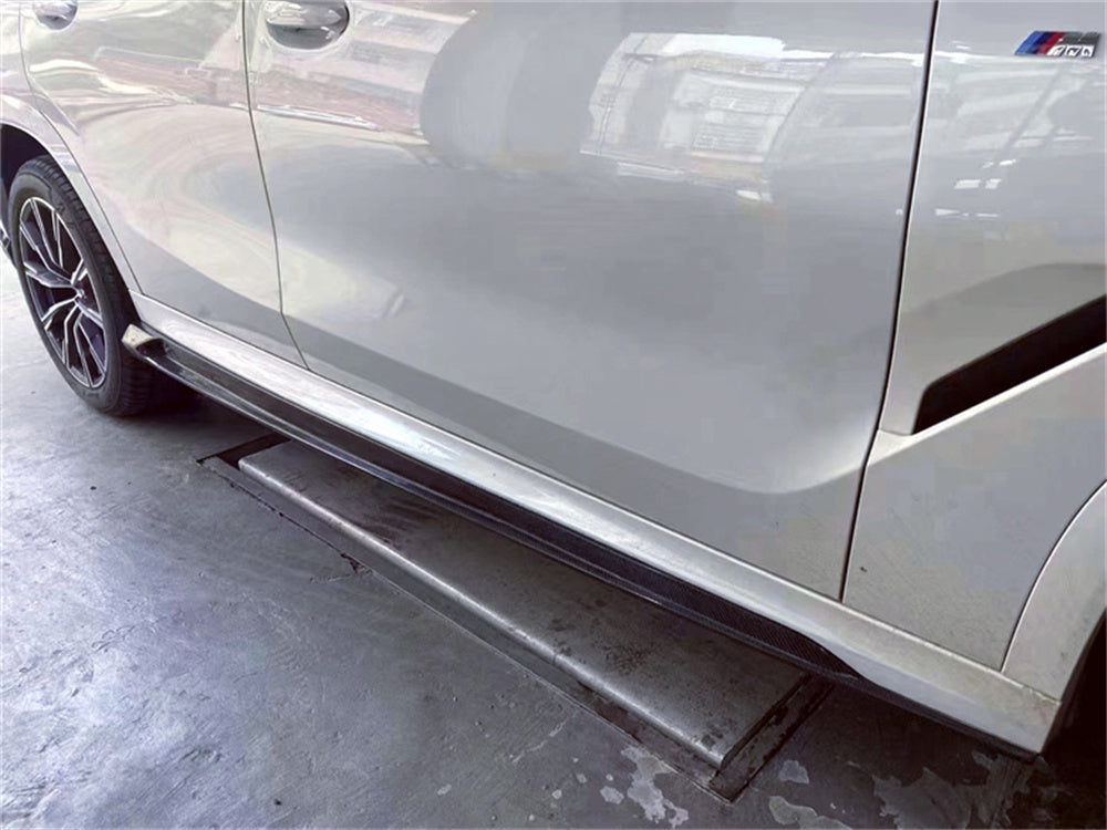 Carbon Fiber Body Kit Side Skirts - BMW G06 F96 X6M