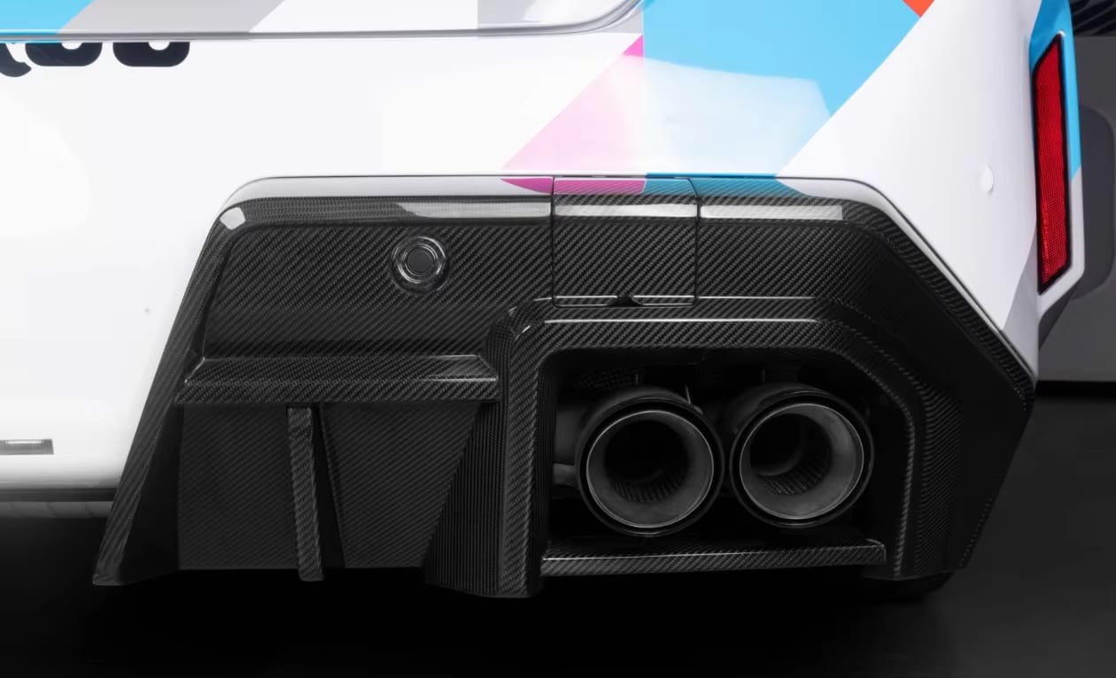 Prepreg Carbon Fiber SQ V1 Rear diffuser - BMW M5 G90 G99 4-Door 2025+