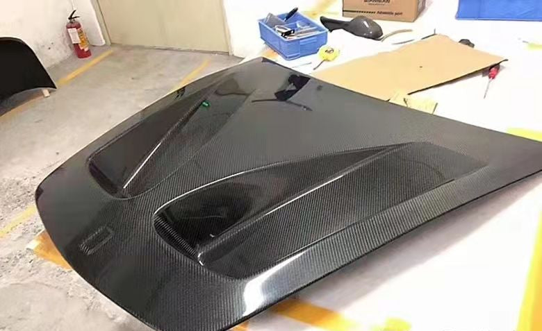 Carbon Fiber Vented Style Front hood bonnet -