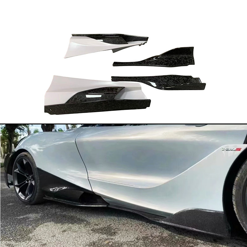 Carbon Fiber 765LT Style Side Skirts - McLaren 720S