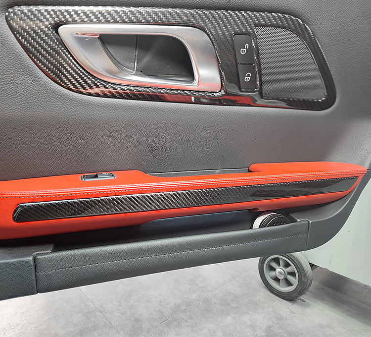 Carbon Fiber Door Trims - Mercedes Benz AMG GT GTS GTR C190 R190 2015-2018