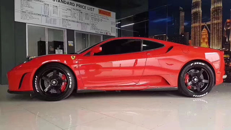 Carbon Fiber Side Skirt - Ferrari F430