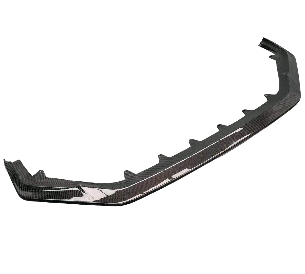 Carbon Fiber Front Bumper VRS Style 2 piece Front Lower Lip - Honda Civic TypeR FL5